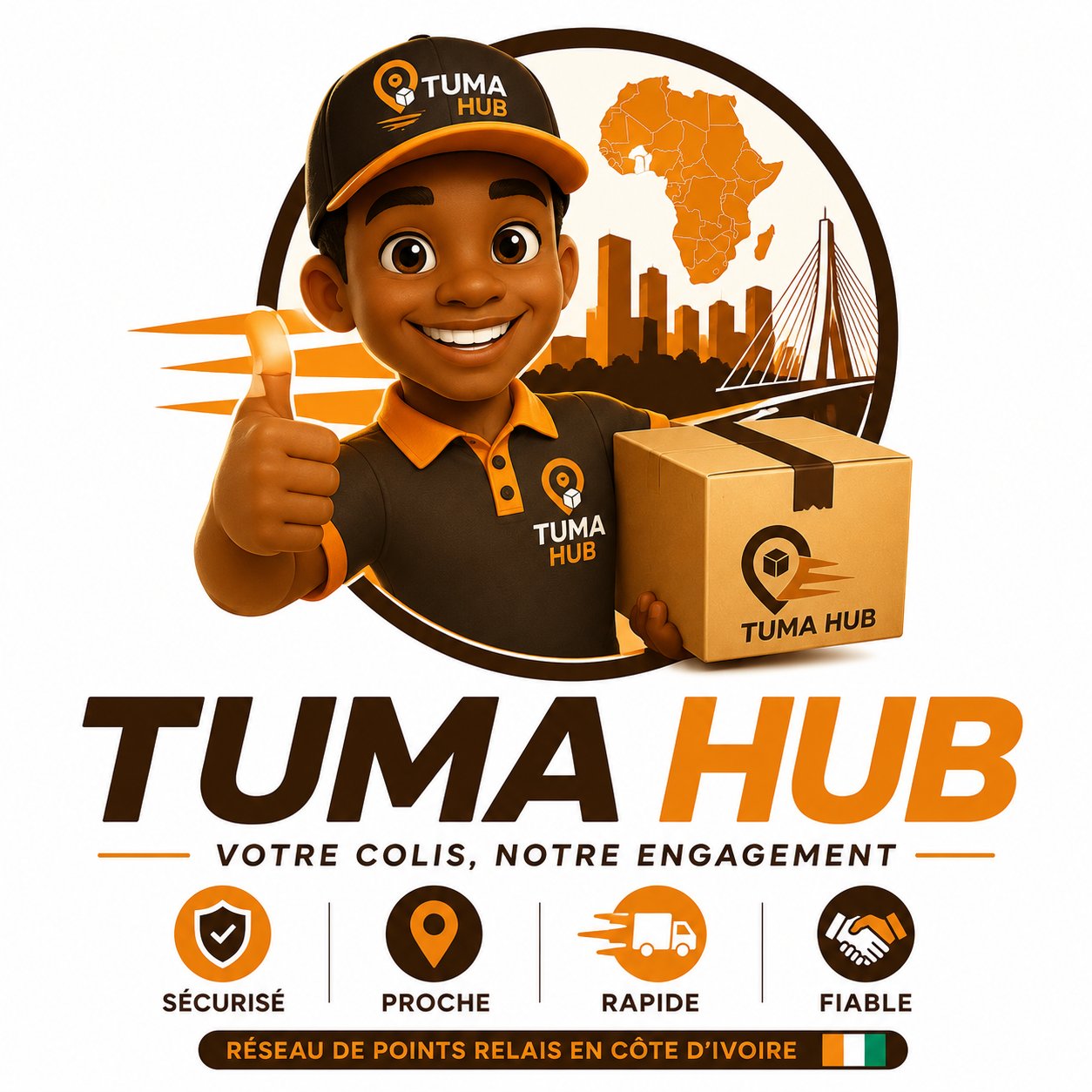 Logo TUMA HUB